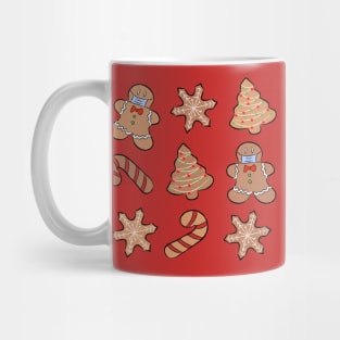 Gingerbread cookies 2020 during pandemic Mug